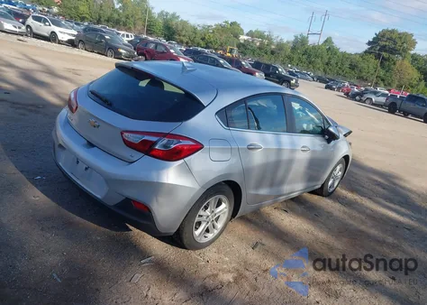 2018 Chevrolet Cruze Lt Auto из США, поврежденный, VIN 3G1BE6SM9JS595916